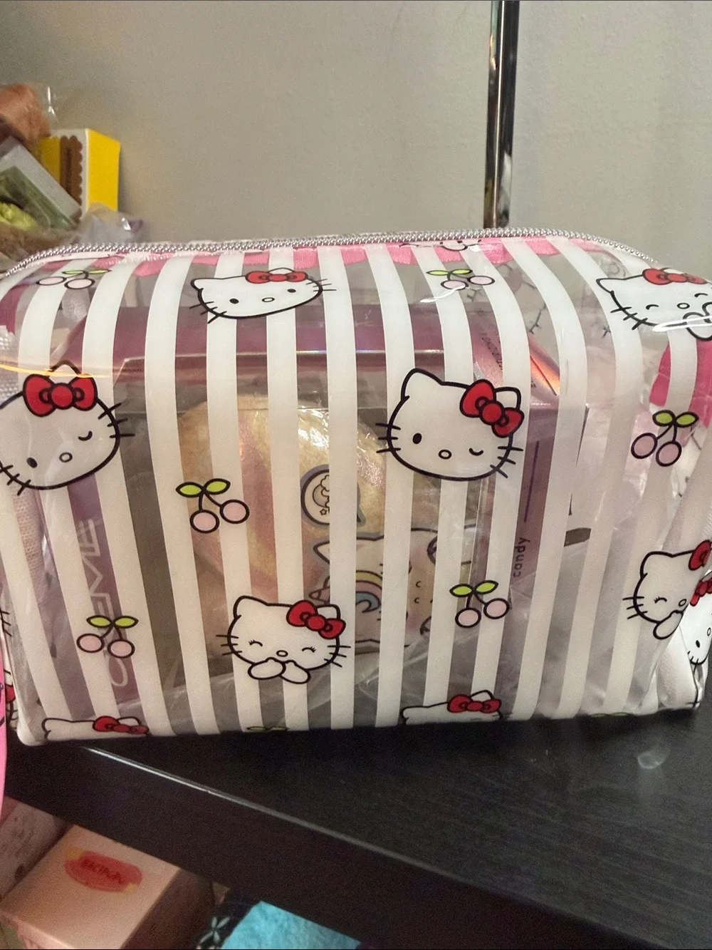 Sanrio Hello Kitty Clear Cosmetic Pouch Bundle - Picture 9 of 9